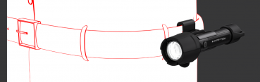 Preview: Taschenlampe P6R Work