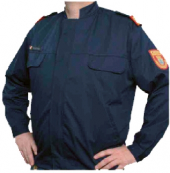 Dienstblouson blau mit Stehkragen