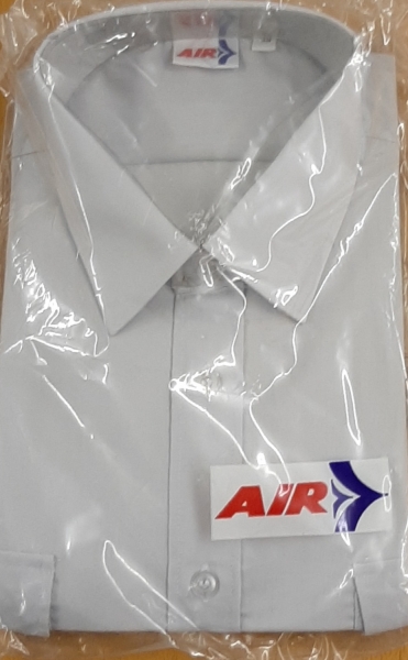 Hemd Air grau langarm