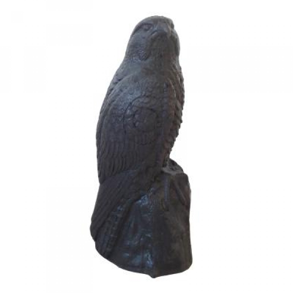 3D-Ziel Falke sitzend_black edition 1,0 kg