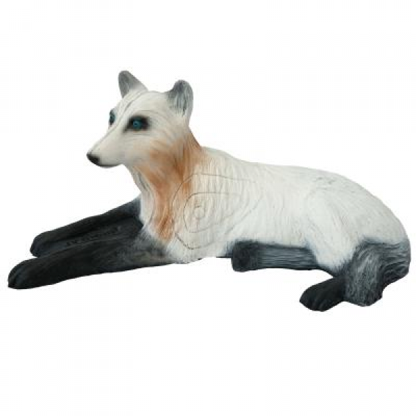 Weißer Wolf liegend 10,7 kg
