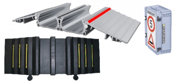 Schlauchbrücke aus Aluminium