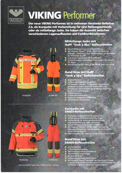 Schutzjacke Viking Performer