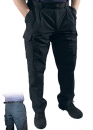 Diensthose, blau, LFK mit Klettbund