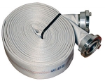 B-75 Druckschlauch, Flammenflex, weiß, 20m